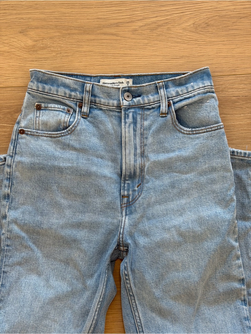Abercrombie & Fitch Light Blue Jeans